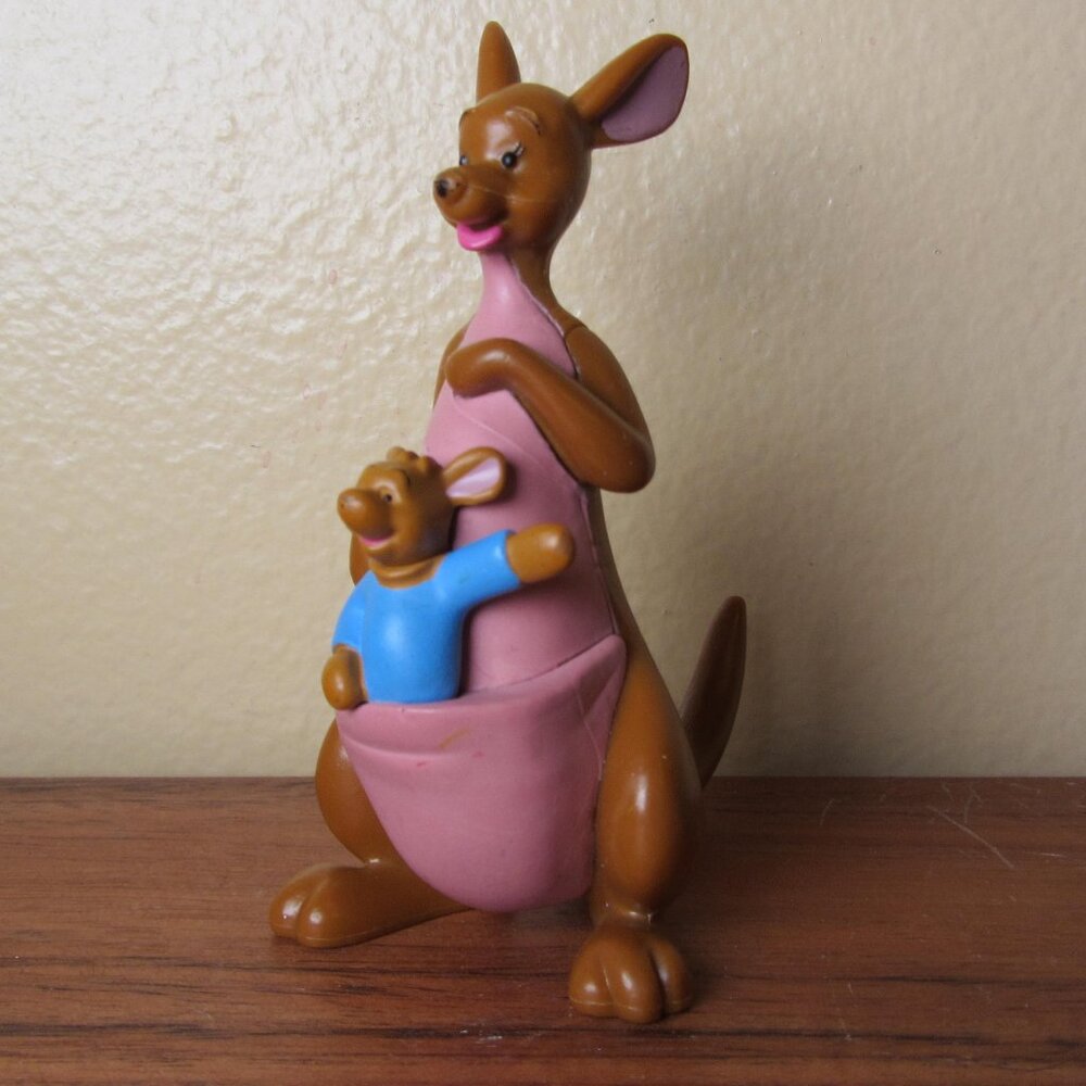 3 for $36 - winnie the pooh kanga & roo figure cake topper disney (W6397)